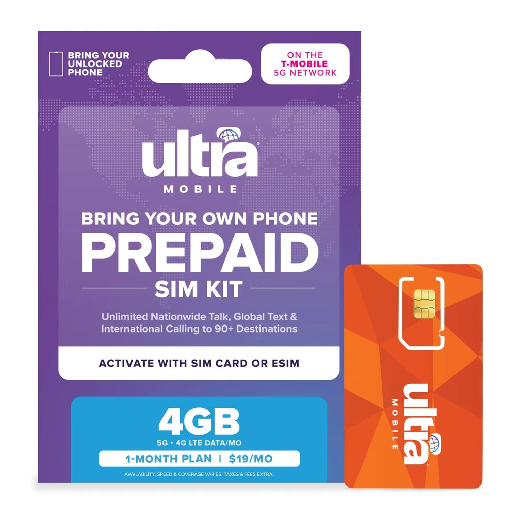 Ultra Moible Prepaid Orange SIM Card